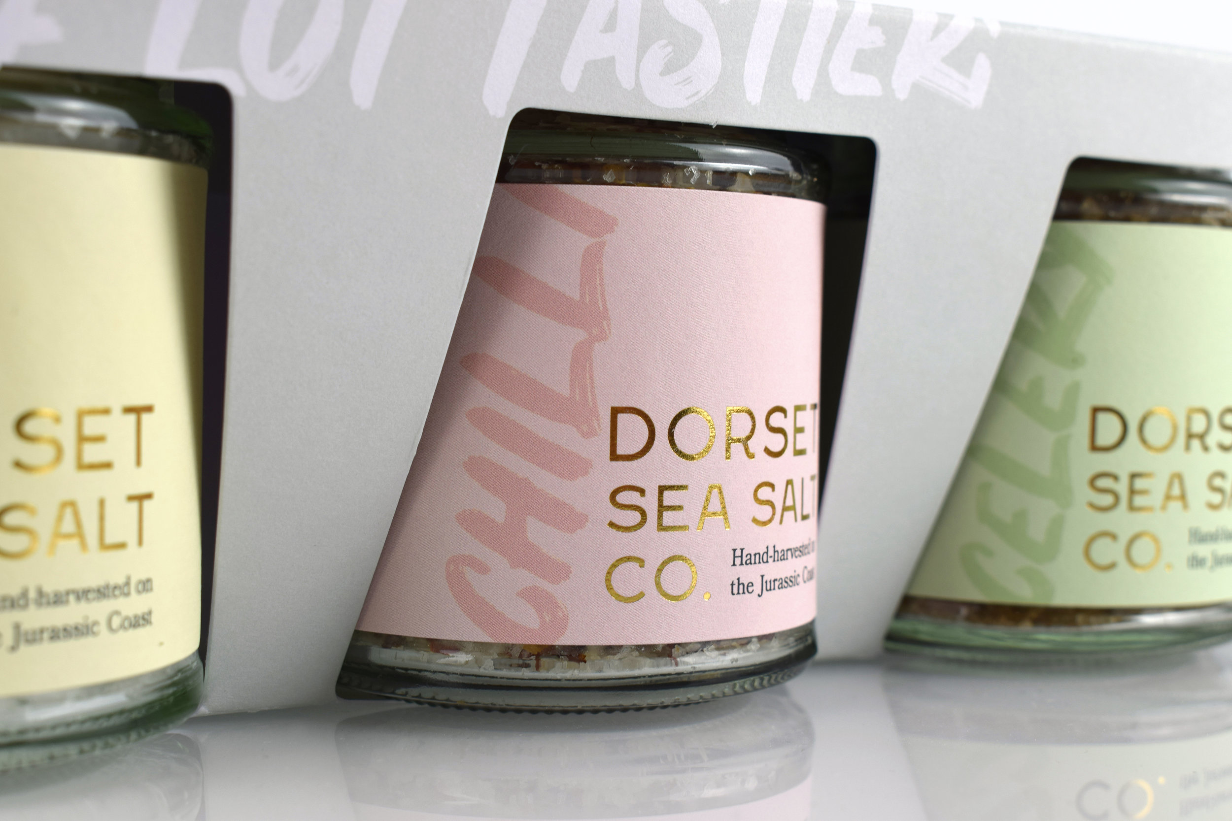 Tasty New Brand and Packaging Design For Sea Salt Company in the UK